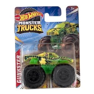 Hot Wheels Monster Trucks Gunkster Toy New